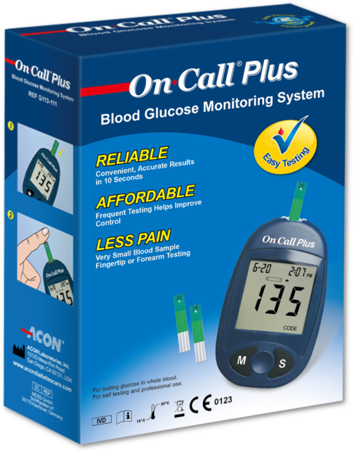 On Call Plus Blood Glucose Meter